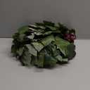 Artificial Grape Leaf Garland Vine Plant for Decoration Fake Greenery Garlands Hanging Leaves with Grapes for Italian Themed Party Decor Wedding Photo Stage Favors (13 ft,Dark Green)