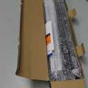 luckystyle Smart RGB+IC Corner Floor Lamp,Bright LED Tall Modern Floor Lamp with APP and Remote,Ambient Lighting Color Changing Standing Lamps with Music Mode and Timing for Living Room,Bedroom,Party (Black)