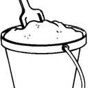 Sand Toy Bucket Pink