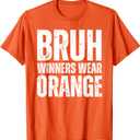 Winners Wear Orange Team Spirit Week Game Color Sports day T-Shirt