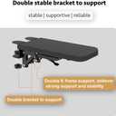 HONJIE Computer Arm Rest for Desk, Suitable for Office desks, Sturdy Mouse arm Support, Computer Desk Extender, Suitable for Home and Office