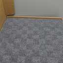 FOSS 7CDMN6615PK Crochet,Peelnstick TilsN66 Sky Grey,PK15, 24"L x 24"W