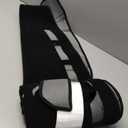 Back Braces for Lower Back Pain Relief with large support plate, Breathable Back Support Belt for Men/Women for work, for Herniated Disc, Sciatica (Black)