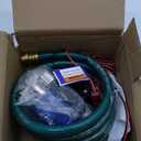 12V Portable Electric Utility Water Transfer Pump, with ON/OFF Switch and Suction Hose Kit.