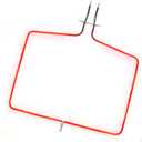 AZ4U Range Oven Bake Element Replacement For Maytag MER8674AW0 MER8700DS1 MER8674AS0 MER8775AB0 MER8680BS0 MER8775AS0 MER8674AB0 MER8880AS0 MER8680BW0 MER8700DE1 MER8880AB0 MER8680BB0 MER8700DS0 Stove