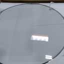 48" Inch Round Glass Table Top 1/3" Thick Tempered Beveled Edge for Dining Table, Coffee Table, Restaurant Table, Office Table, Side Table, Living Room Table(48 in)