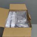 Delamu 2-Tier Multi-Purpose Bathroom Under Sink Organizers and Storage, Stackable Kitchen Pantry Organization, Pull Out Medicine Cabinet Organizer with Movable Dividers, White, 2 Pack