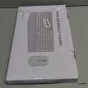 Wireless Keyboard and Mouse Combo- VEILZOR 2.4G Rechargeable Keyboard with Phone Holder, Ergonomic Wrist Rest, 9 RGB Backlit Effects, Silent Keyboard Mouse Set for Windows, Laptop, PC (Black)