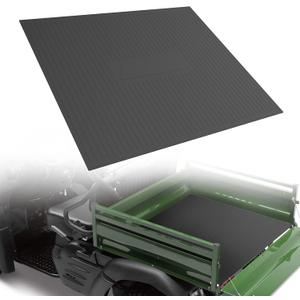 A & UTV PRO Cargo Bed Mat for 2017-2022 Kawasaki Mule SX, 2005-2016 Mule 600/610, Mule 550,Rear Bed Liner All Weather TPE Protection Accessories (Replace OEM#KAF550-030)