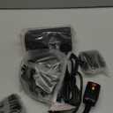 slopehill Professional Ionic Hair Dryer, Powerful 1800W Fast Drying Low Noise Blow Dryer with 2 Concentrator Nozzle 1 Diffuser Attachments for Home Salon Travel (Black)