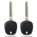 MechanMagic 4D-67 TOY44D-PT Transponder Ignition Key Replacement Fits for 2003+ Toyota 4Runner Camry Corolla Highlander Rav4 Sienna Tacoma Tundra Scion XB, Locksmith Required (Set of 2)
