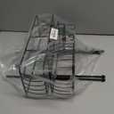 Epicano Shower Caddy Hanging, Anti-Swing Over Head Shower Caddy Rustproof with Hooks for Towels, Sponge and More, Matte Black