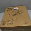 HOSPAN Collapsible Foot Spa with Heat, Bubble, Red Light, and Temperature Control, Foot Bath Massager with 8 Shiatsu Massage Rollers, Pedicure Foot Spa for Relaxation and Stress Relief (Gray)