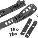 Rough Country Rubber Molle Panel Adjustable Clamp Kit 1/2" to 4-1/2" - 50 lb Capacity, Universal Fit, 2-Pack