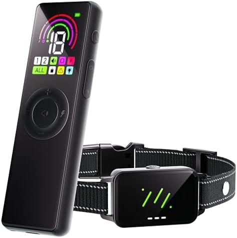 Hopaoo Dog Shock Collar 4500FT-Dog Training Collar with Remote for Small Medium Large Dogs10-120lbs,Waterproof Collars,Electric Dog Collar with Adjustable Beep(1-10),Vibration,Safe Shock Modes Hopaoo Dog Shock Collar 4500FT-Dog Training Collar with Remote for Small Medium Large Dogs10-120lbs,Waterproof Collars,Electric Dog Collar with Adjustable Beep(1-10),Vibration,Safe Shock Modes