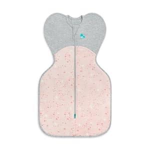 Love to Dream Swaddle, Baby Sleep Sack, Swaddle UP Self-Soothing Swaddles for Newborns, Get Longer Sleep, Snug Fit Helps Calm Startle Reflex, Suitable for All Seasons, 5-8.5 lbs, North Star, Pink
