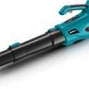 Cordless Leaf Blower Up to 500CFM Compatible with Makita 18V Battery (No Battery), Electric Leaf Blower Cordless with 5 Speed Modes, Handheld Battery Powered Leaf Blowers for Lawn Care