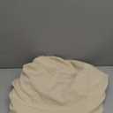 FantasDecor Chaise Lounge Velvet Luxury Covers for Living Room Indoor Stretch Slipcover for Chaise Lounge Ultra Soft Machine Washable, Ivory (No Armrests)