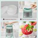 CROWNFUL Shaved Ice Machine, Snow Cone Machine with 2 Ice Cups, Ice Shaver Machine for Snow Cones, Snowballs, Frozen Cocktails and More, Easy to DIY with Snow Cone Syrup at Home,Gifts for Men&Women