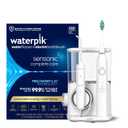 Waterpik Sensonic Complete Care Water Flosser and Rechargeable Electric Toothbrush Combo Set for Teeth Cleaning and Flossing, CC-04, White, 