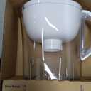 Brita Water Pitcher, Everyday Elite Filter, Removes 99% of Lead, Includes 1 Filter, 10-Cup Capacity, White