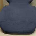 Memory Foam Ergonomic Wedge Pillow, Prone Pillow for Sleeping, Reading Pillow for Bed, Ergonomic Support for Back Pain, Acid Reflux & Sitting Up, Ideal for Massage, with Removable Cover