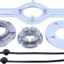 W10324651 Washer Basket Drive Drum Mounting Hub Kit with TB123A Spanner Wrench for Whirlpool Kenmore Maytag Washer Machine W10528947, W10396887, W10291415, W10291416, EA2581262, PS2581262