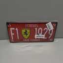 Metal Tin Sign 6x12in car Plate Enzo Ferrari Bar Pub Cafe Home Decor Retro Poster Vintage Sign 12x6 Inch