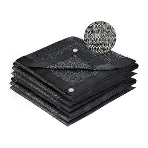 LOVE STORY 9'x17' 55% Black Shade Cloth Sun Shade Net with Grommets Sunblock Net Mesh Tarp for Garden,Plants Cover,Greenhouse and Patio