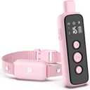 Bousnic Shock Collar for Dogs - Waterproof Rechargeable Dog Electric Training Collar with Remote for Small Medium Large Dogs with Beep, Vibration, Safe Shock Modes (8-120 Lbs)