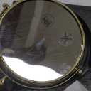 DOWRY Makeup Mirror 10x Magnification Vanity Mirror Tabletop Two-Sided Swivel Gold Finish(10X) (7.2"L x 4.9"W)