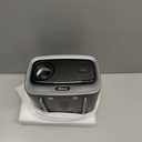 [2500 ANSI/Auto Focus/Built-in APPS] Smart Projector 4K with WiFi 6 and Bluetooth 5.3, 6D Keystone Outdoor Movie Projector with Netflix& 36W Dolby Audio Plus HDR10+ Home Theater Ceiling Upgraded