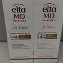 EltaMD UV Daily Face Sunscreen with Transparent Zinc Oxide and Hyaluronic Acid, Moisturizes and Protects, Great for Dry, Combination, and Normal Skin (05 - Tinted (2 Pack))