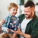 Mafbeanl Rocket Launcher for Kids, Self Launching Motorized Air Rocket Toy, Outdoor Toys for Ages 8-12, Model Rockets with Parachute Safely Land, Spaceship Launch up to 200 ft Birthday Gifts for Boys