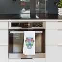 Chinoiserie Hydrangea Bathroom Hand Towels, Grandmillennial Floral Dish Tea Towels for Kitchen Decor, Vintage Hydrangea Flower Hand Towel for Bathroom Decor, 16x24 Inch