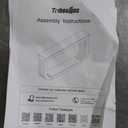 LITTLE TREE 70.9-Inch Extra Long Narrow Console Table, 2-Tier Brown Wooden Sofa Table for Living Room, Large Hallway Foyer Table with Heavy Duty U-Shaped Pedestal