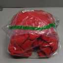 Locachy Women's Henley Neck Button Oversized Sweatshirt Casual Long Sleeve Pullover Tops 2026 Fashion Outfits Clothes (X-Large, Red)