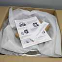 hightall 16 Wheel Simulators, 16" 8 Lug Stainless Steel RV Hubcaps,Polished Surface,2Pcs Front Wheel/2Pcs Rear Wheel,Bolts On Wheel Cover Set Compatible with Ford 2008-2024 E-350/E450 Dual Rear Wheel