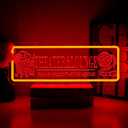 Theater Lounge Neon Sign for Wall Decor, Popcorn Drinks Led Signs For Film, USB Dimmable Red Neon Lights for Home Bar Movie Night Party Man Cave Snacks Store Decoration