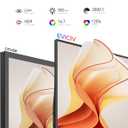 EVICIV Portable Monitor 15.6", 125% sRGB 1080P Laptop Monitor, 350 Nits, 2000:1 Contrast Ultra-Slim Display, USB-C & MINI HDMI, VESA & Case, Travel Second Screen for Computer, Mini PC, Game Consoles