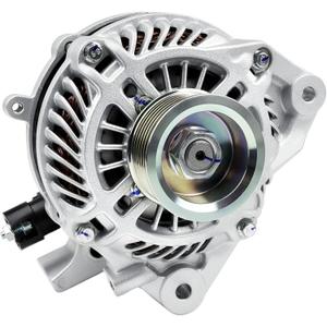 Alternator New 11176N 1.8L Compatible with 2006-2011 Honda Civic L4, 80A 12V CW, 7-Groove Pulley,Replac for 31100RNAA01, 31100RNAA01RM, 31100RNAA012M2, AHGA67, A002TC1391