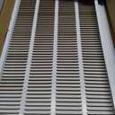 Return Air Filter Grille 16x25 Return Air Vent Cover for Wall and Ceiling,HVAC A/C Cold Air Intake Grille Fits Duct Opening 16"W x 25"H,HVAC Vent Cover Holds 1" Thick AC Filter, For 16''W25''H-Duct Opening