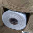 White Crawl Space Vapor Barrier, 12mil 10x100' Plastic Sheeting | Thick Plastic Sheeting, Heavy Duty Polyethylene Film, Drop Cloth Covering for Crawlspace, Basement