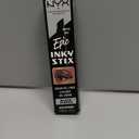 NYX PROFESSIONAL MAKEUP Epic Inky Stix Eyeliner, Mechanical Cream Gel Eyeliner, Waterproof Formula With Up To 24HR Wear  01 Black Screen (Matte Black)