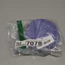 Replacement Lids fits Pyrex 1-Cup (4" Smallest Size) Glass Food Storage Container Bowls, 4-Inch Plastic Round Lids Covers for Pyrex 7202-PC, Airtight & Leakproof (10-Pack, Blue)