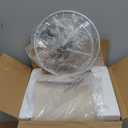 25" Retro White Farmhouse Jar Table Lamps Set of 2, 3 Way Touch Control Rustic Bedside Lamps with USB A+C Ports & AC Outlet, Pot Nightstand Lamps for Bedroom Living Room (LED Bulbs Included)