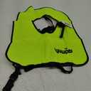 Inflatable Snorkel Vest Adult Snorkeling Jackets Free Diving Swimming Safety Load Up to 220 Ibs (Green)