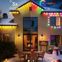 Permanent Outdoor Lights for House, 100ft Smart RGB LED Eave Lights Outdoor Decor with App/Remote Control, IP67 Waterproof Lighting with Multi Scene Modes for Christmas, Daily, Party, Holiday