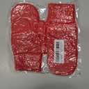 Women's Winter Mittens for Adult Ladies Soft Knitted Gloves Thick Crochet Mittens Cold Weather Accessory(S/M) (Red, M)