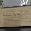 Bridal Shower Games Set for 50 Guests Includes Bingo, He Said She Said, Scramble, Would She Rather, Advice and Wishes Wedding Games Double Sided with Wooden Box, 20 Pencils